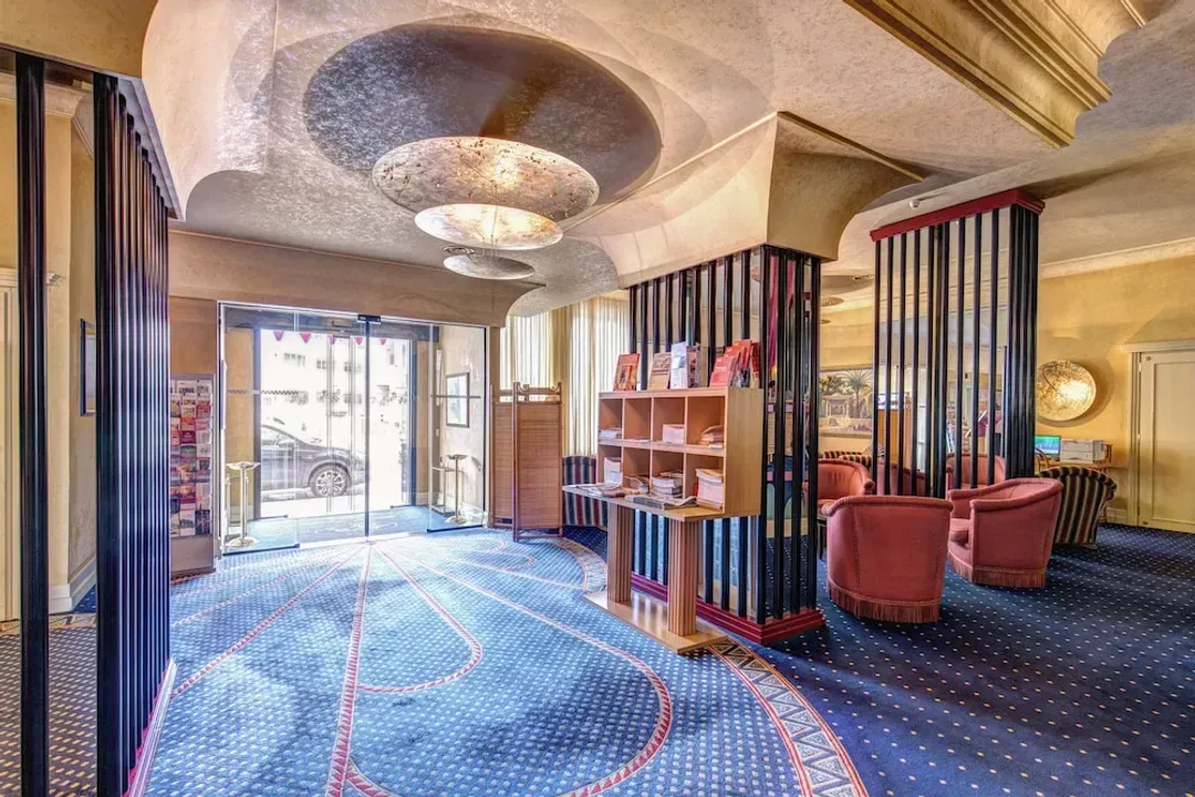 Interior entrance