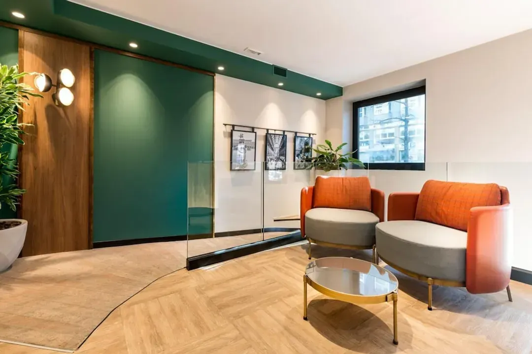 Lobby sitting area