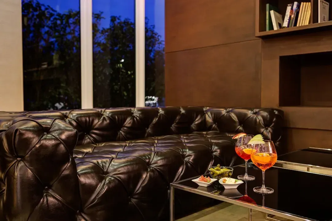 Lobby sitting area