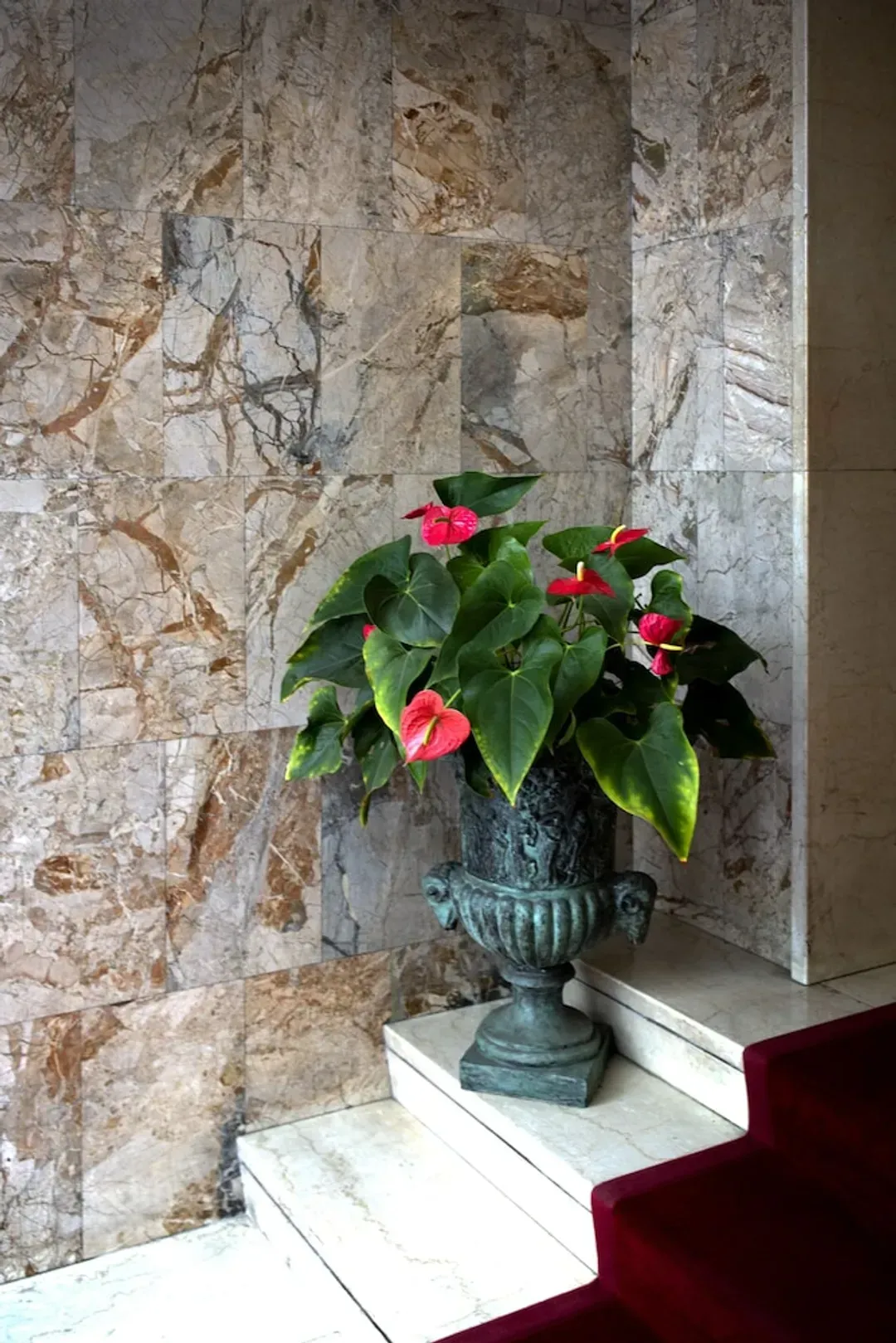 Interior entrance