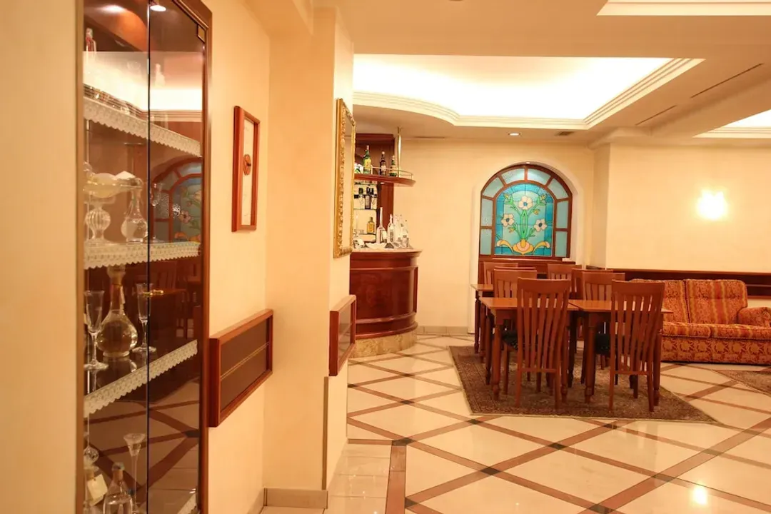 Lobby sitting area