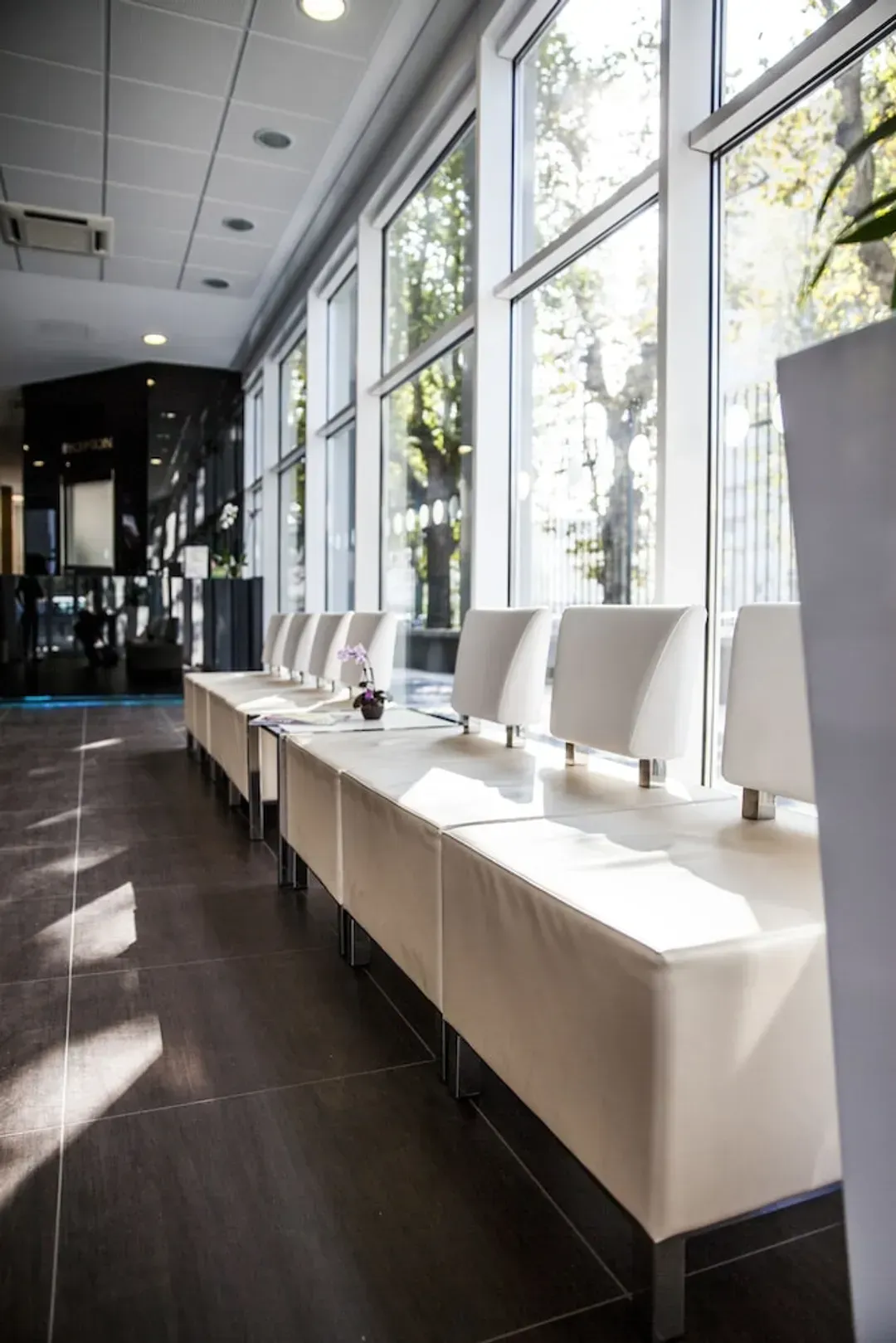 Lobby sitting area