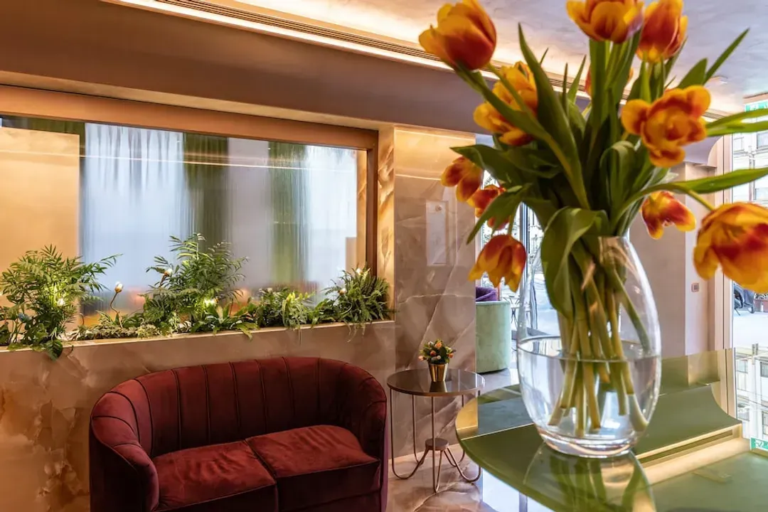 Lobby sitting area