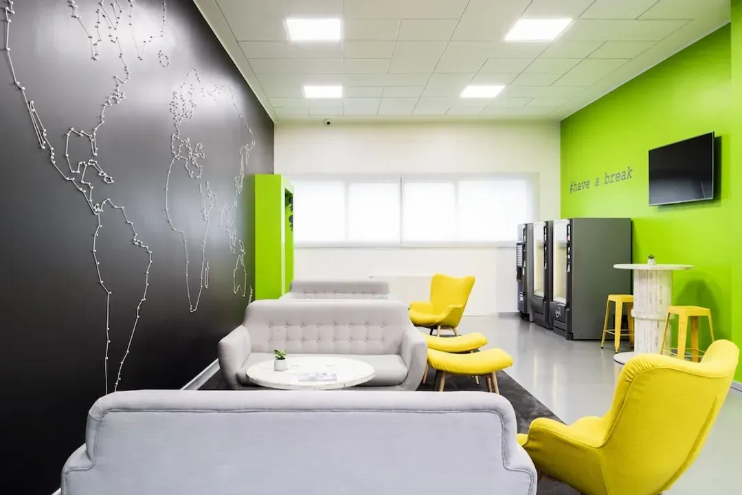 Lobby sitting area