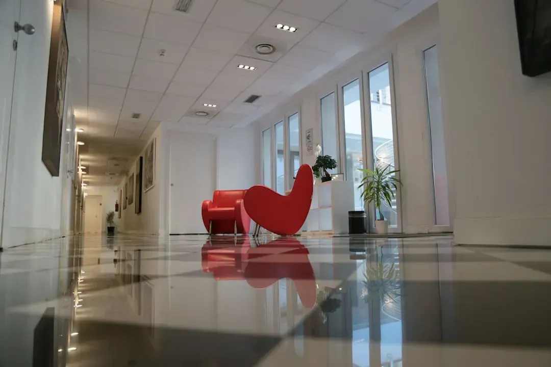 Lobby sitting area
