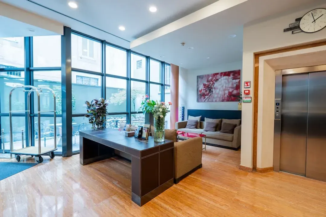 Lobby sitting area