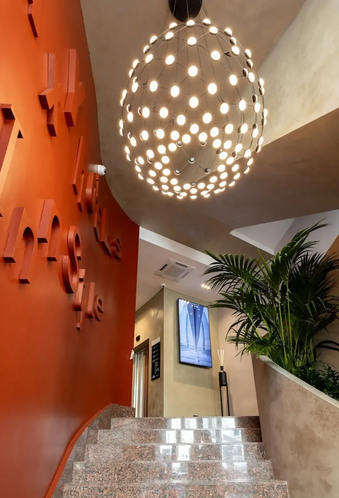 Interior entrance