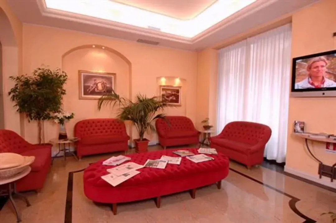 Lobby sitting area