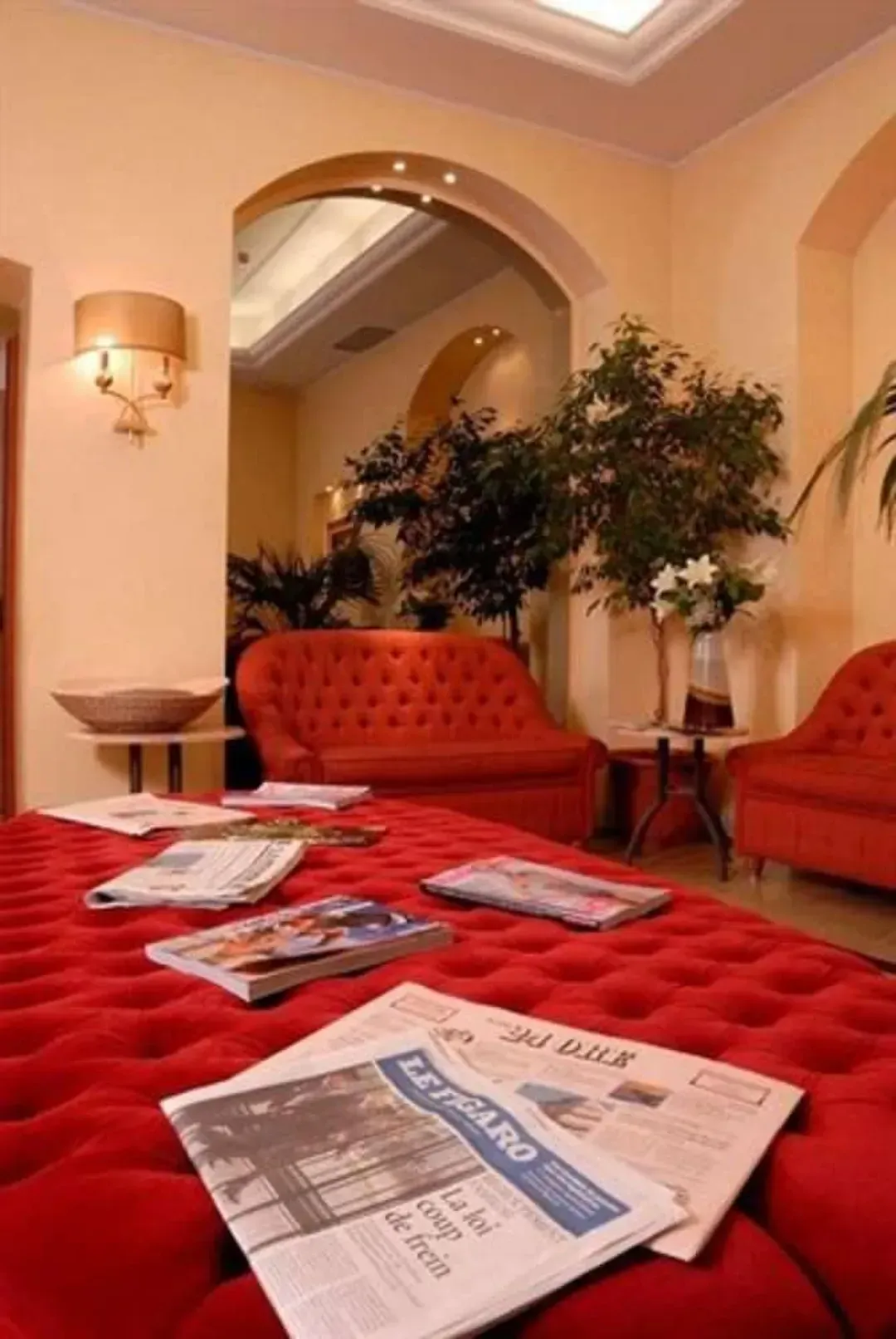 Lobby sitting area