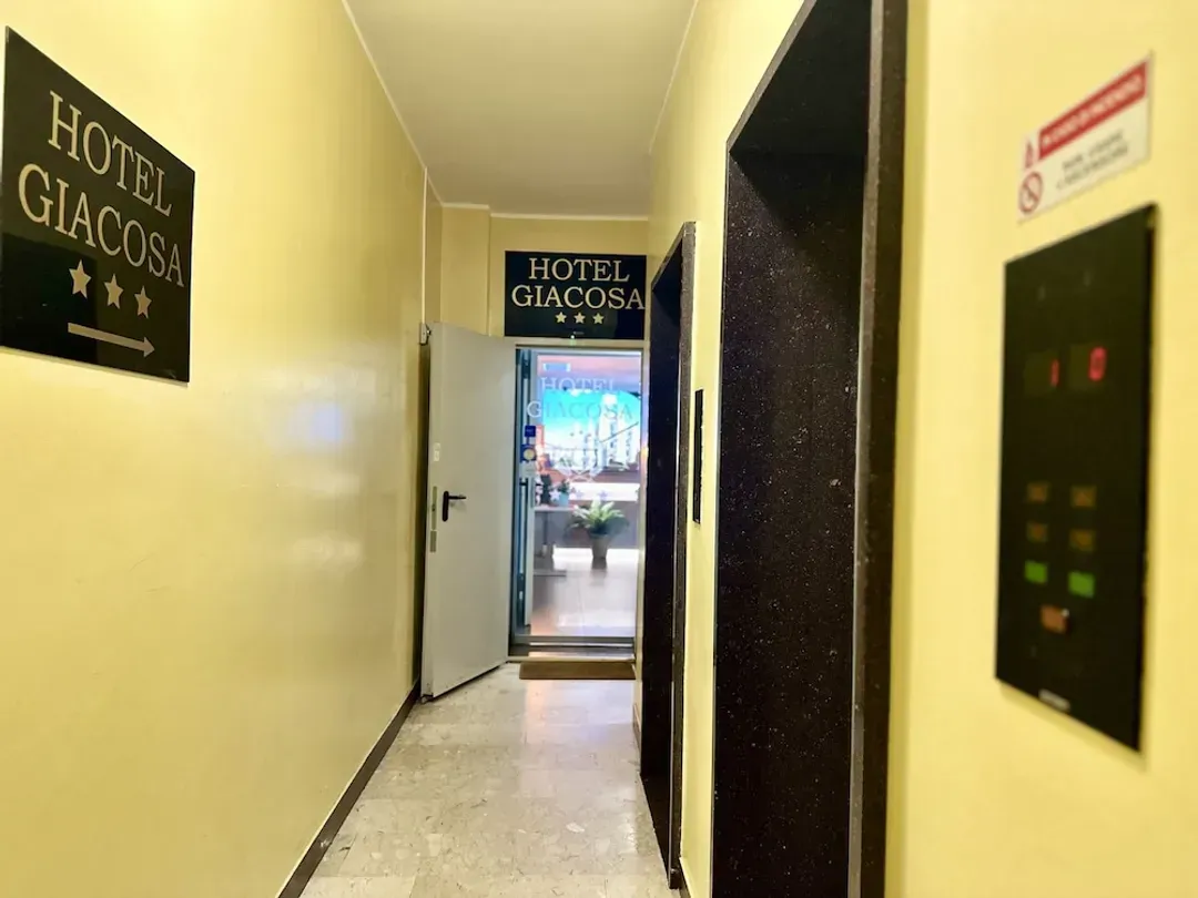 Interior entrance