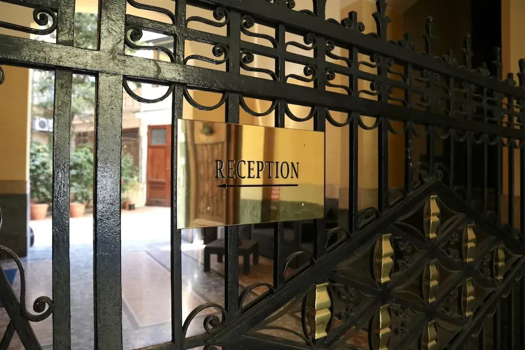 Interior entrance