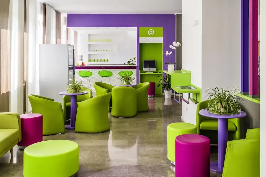 Lobby sitting area