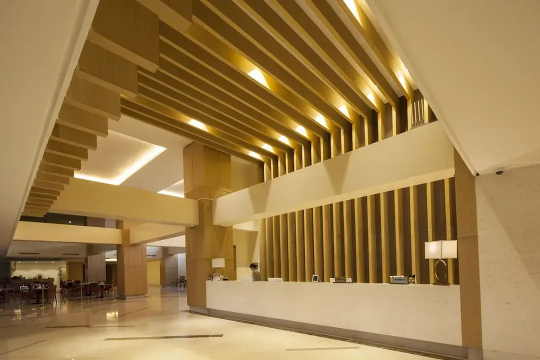 Interior entrance