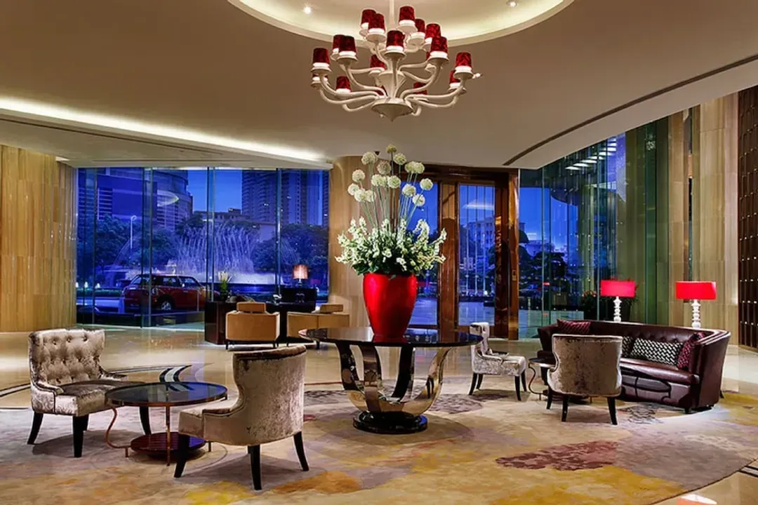Lobby sitting area