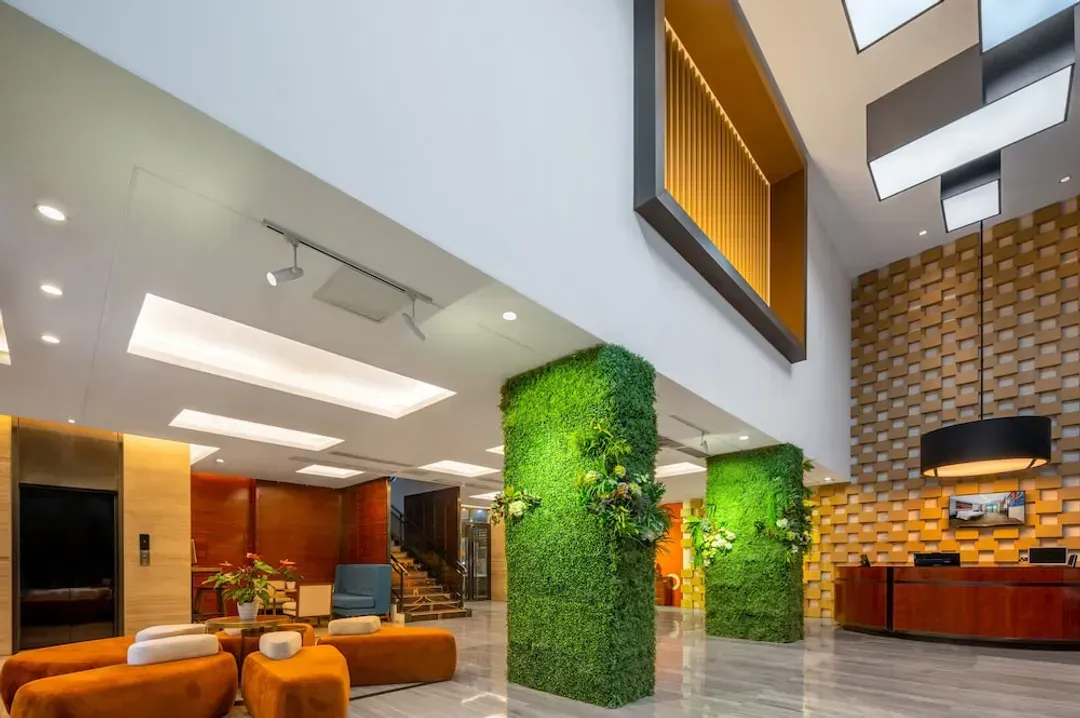 Lobby sitting area