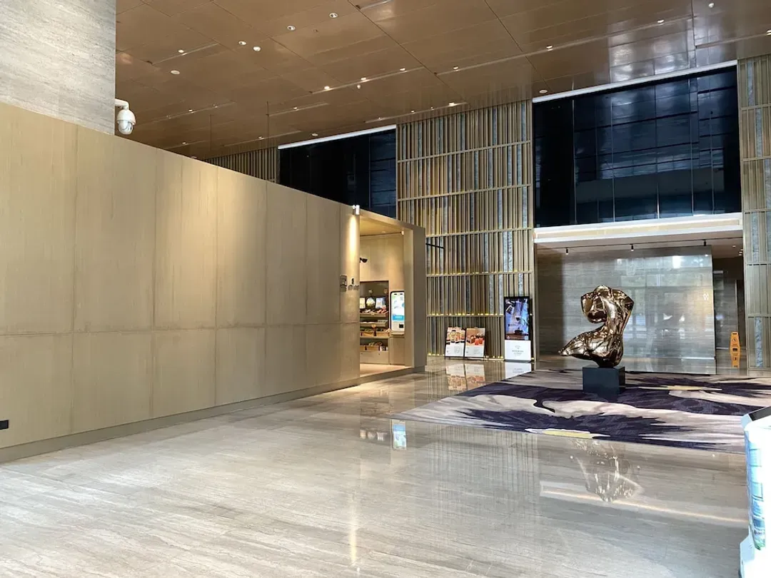 Lobby sitting area
