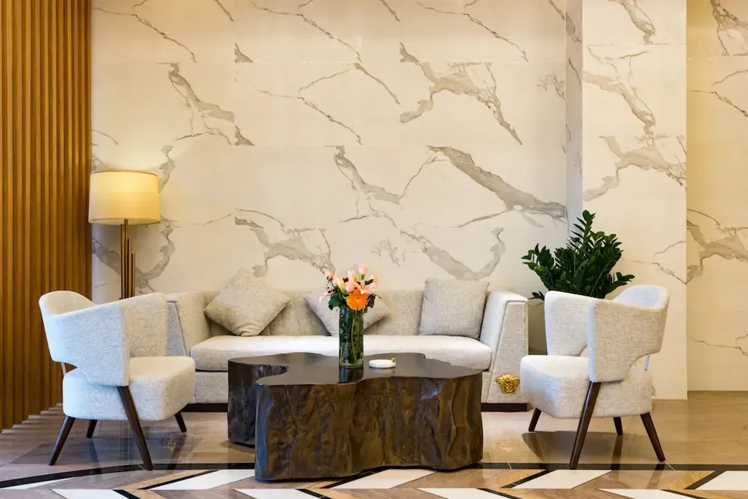 Lobby sitting area