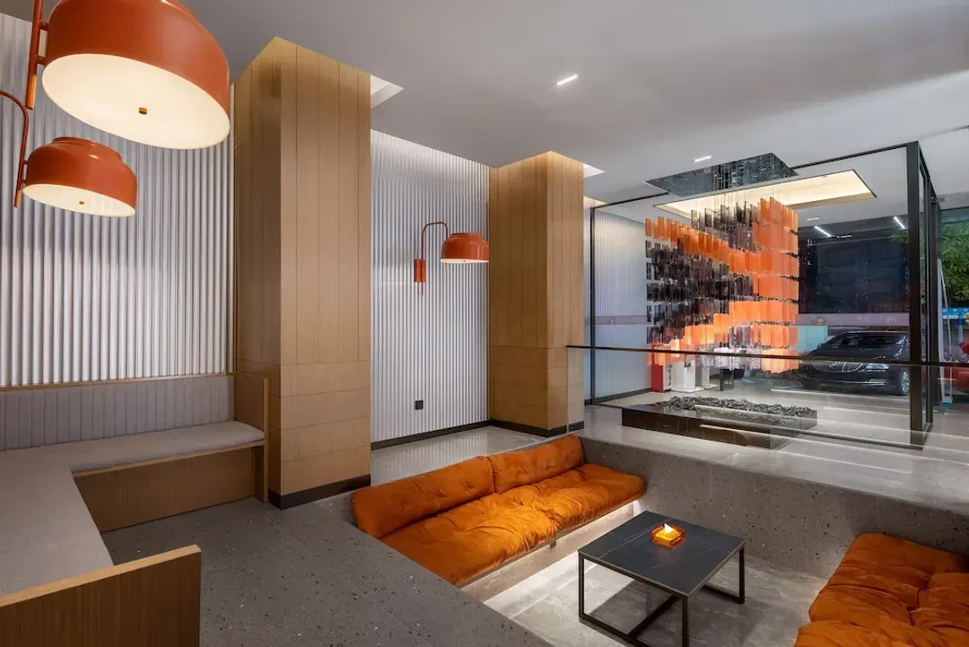 Lobby sitting area
