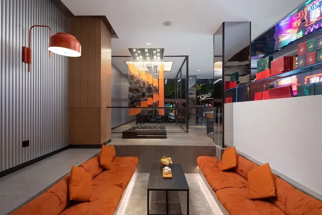 Lobby sitting area