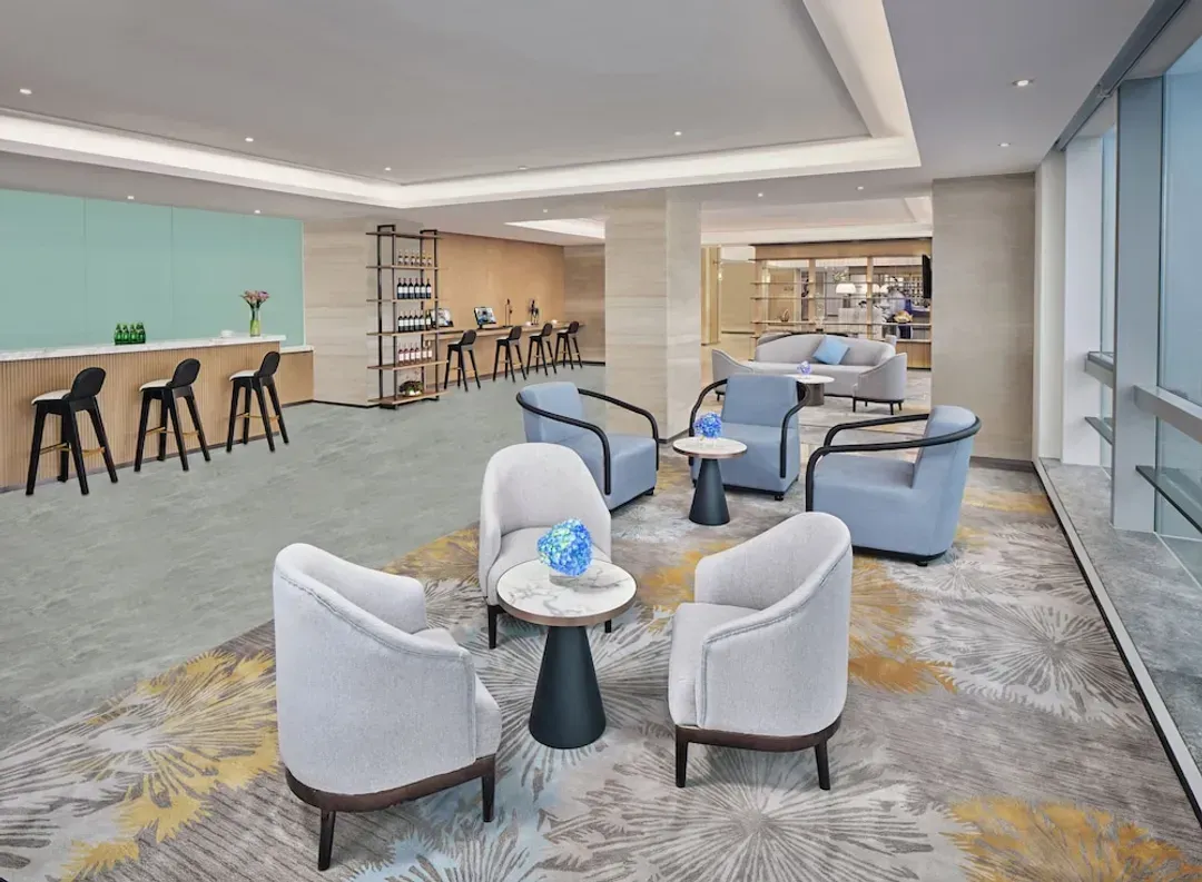 Lobby sitting area