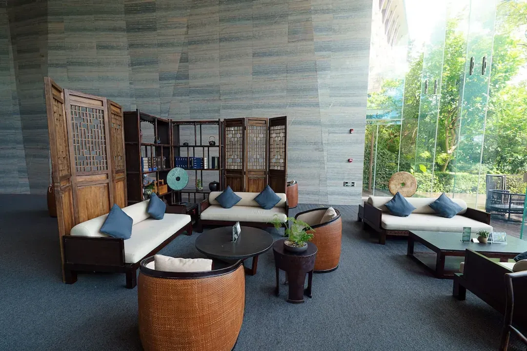 Lobby sitting area