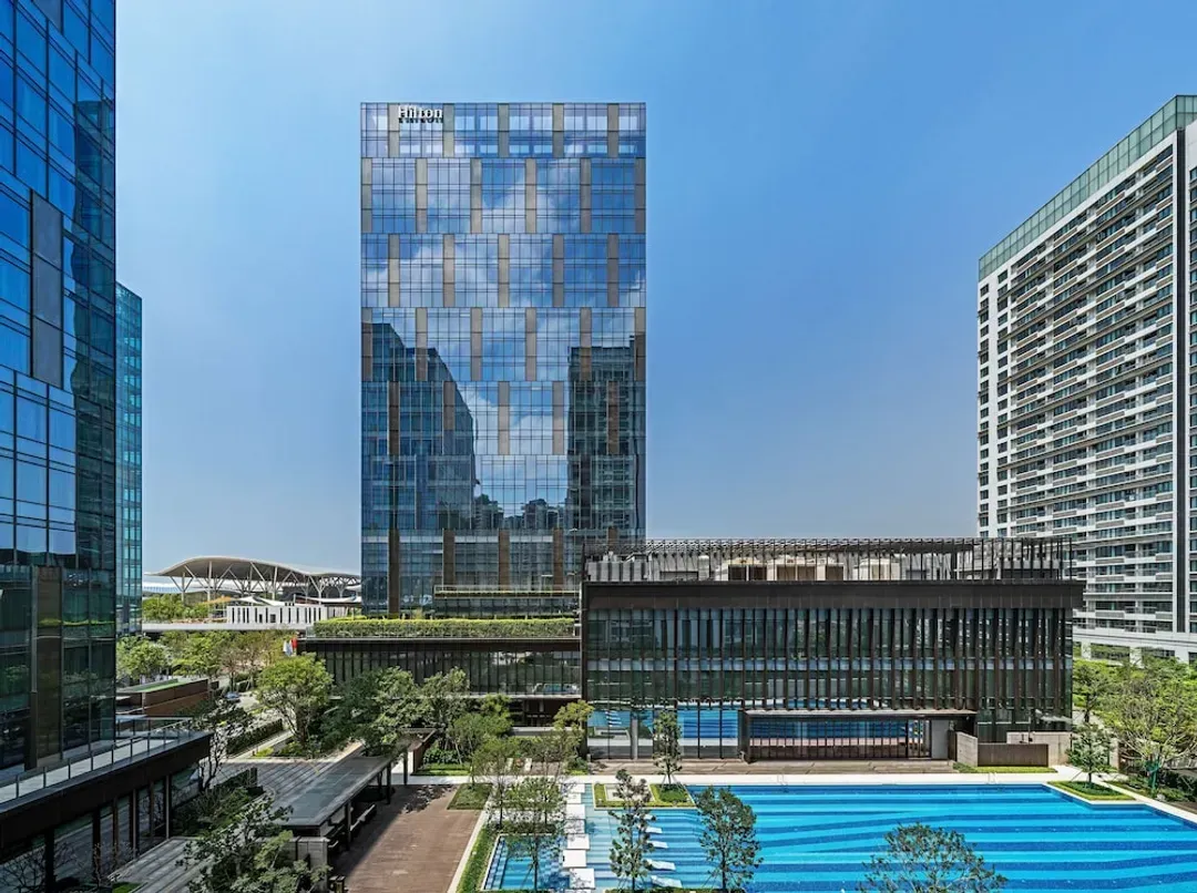 深圳市-深圳國際會展中心希爾頓酒店