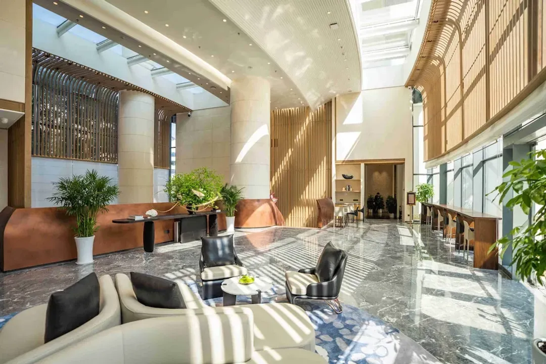 Lobby sitting area