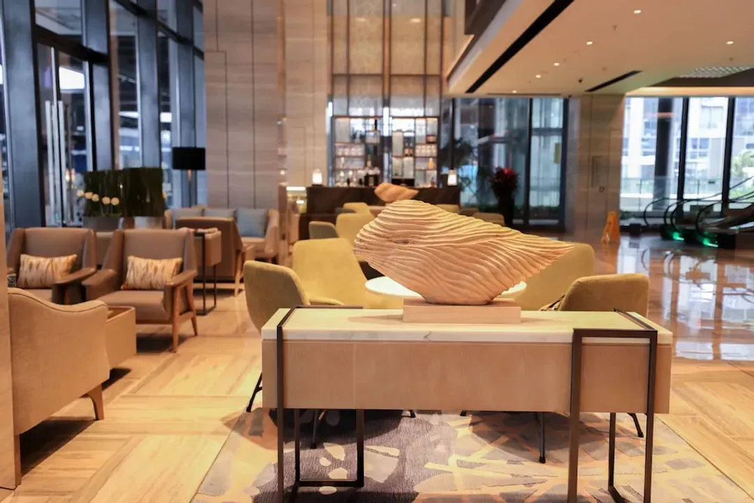Lobby sitting area