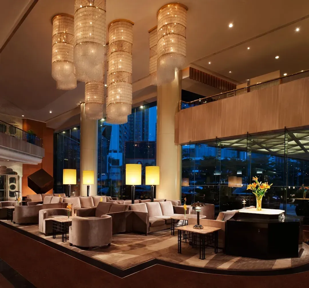 Lobby sitting area