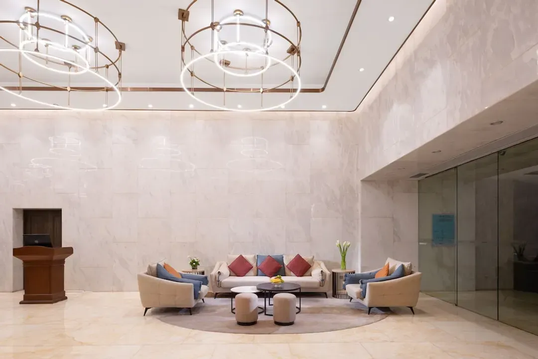 Lobby sitting area