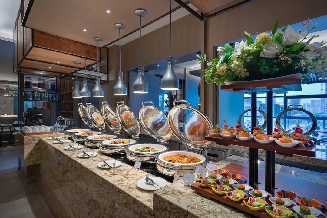 Breakfast area
