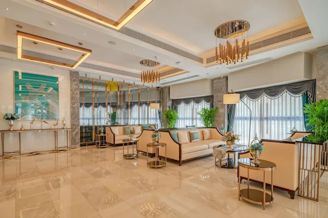 Lobby sitting area