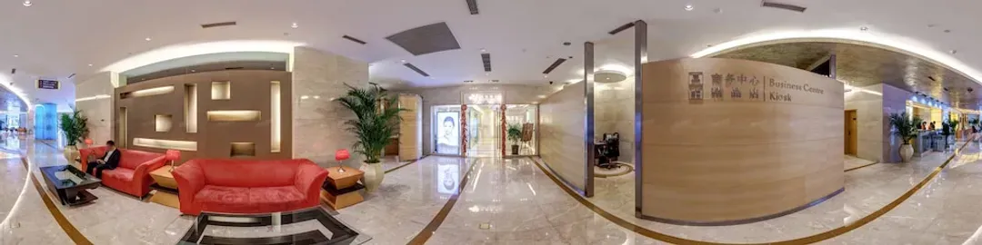 Interior entrance