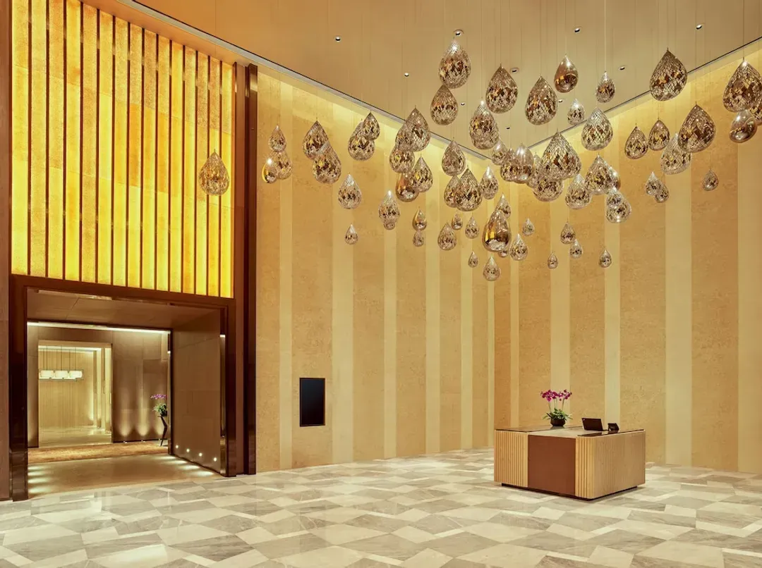 Interior entrance