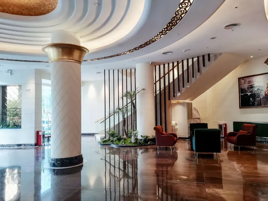 Lobby sitting area