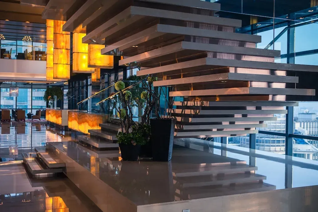 Lobby sitting area