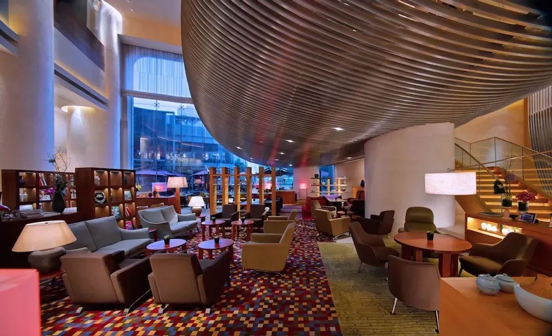 Lobby sitting area