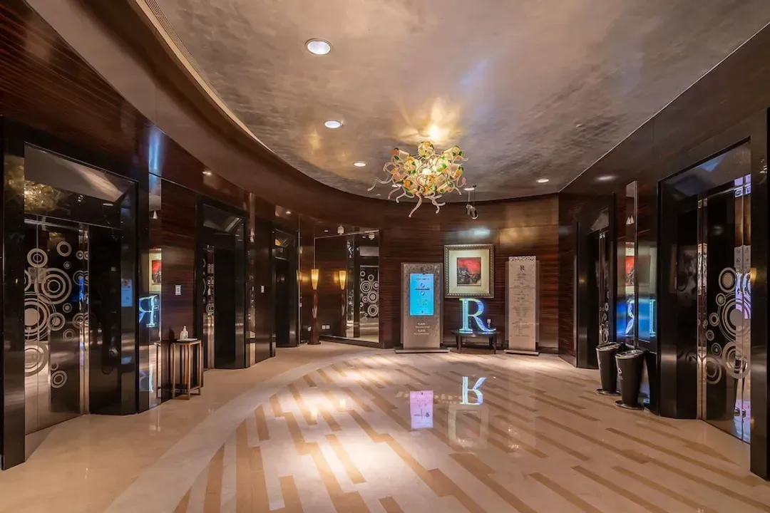 Interior entrance