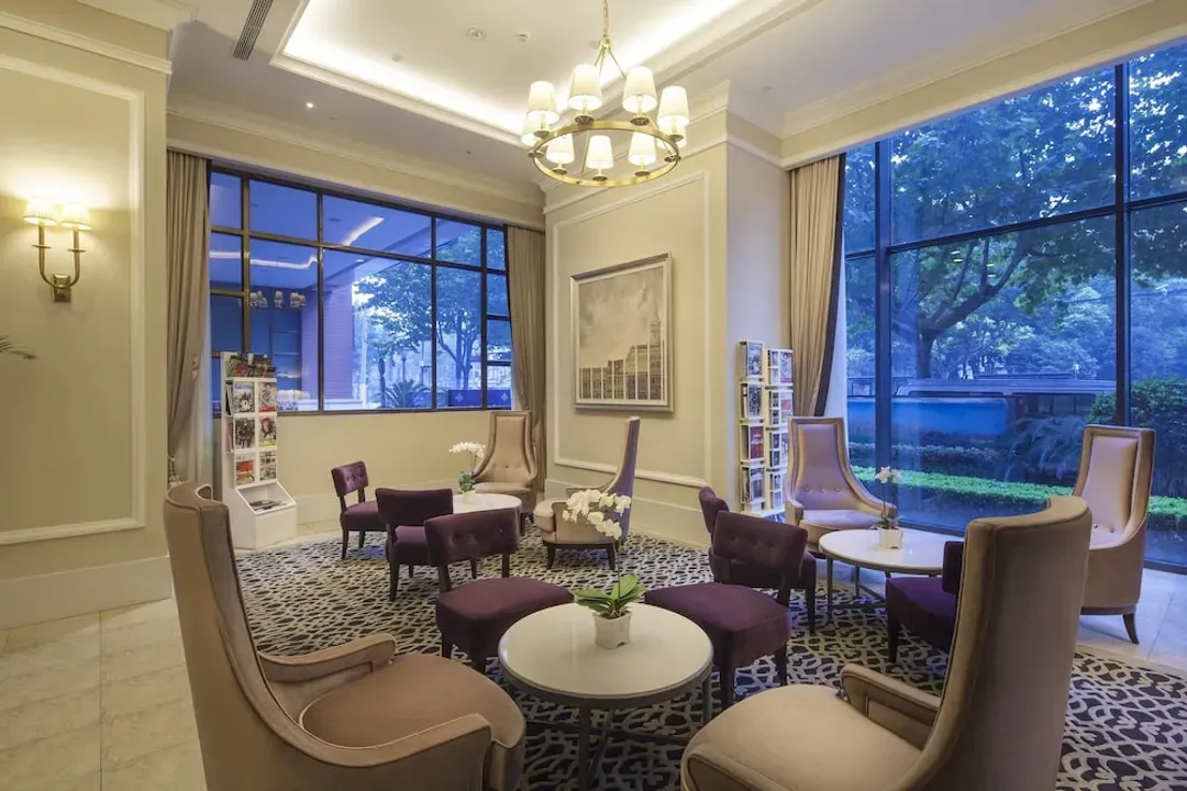 Lobby sitting area