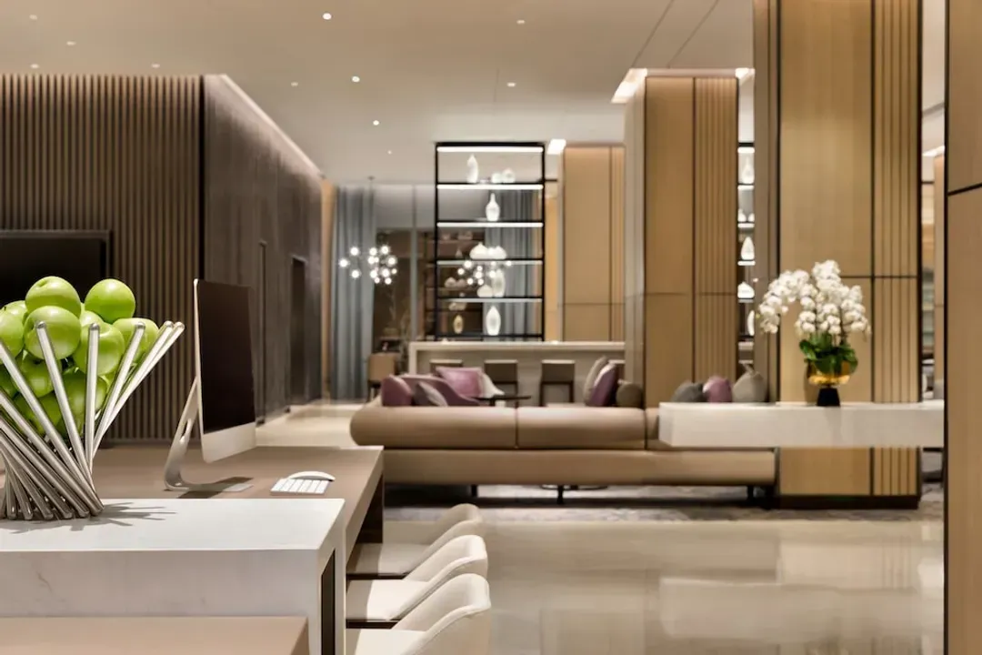 Lobby sitting area