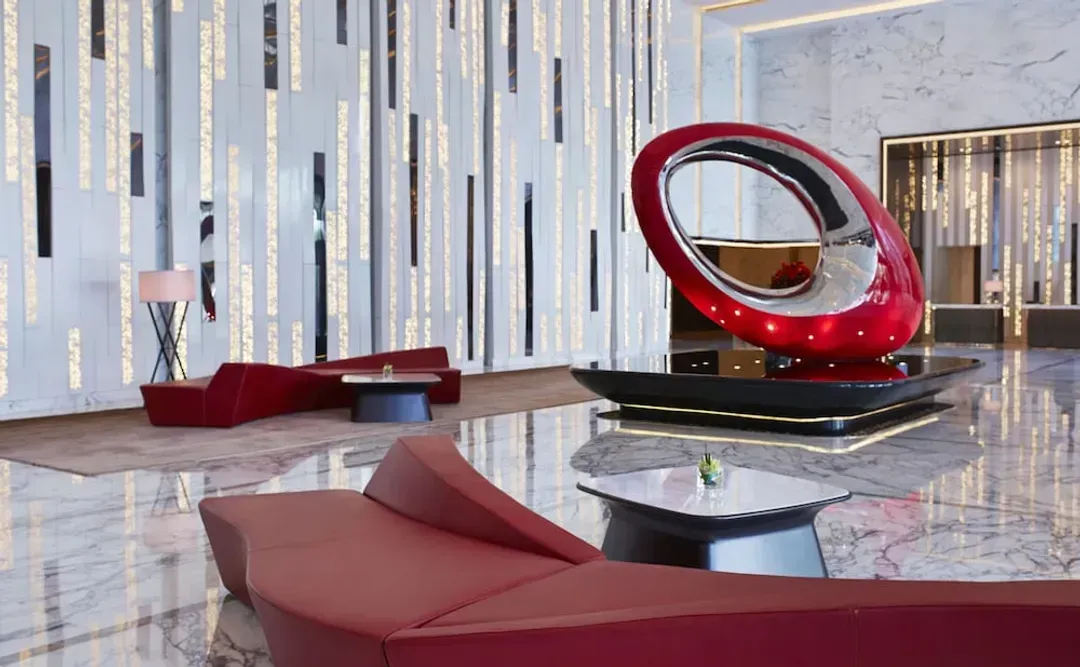 Lobby sitting area
