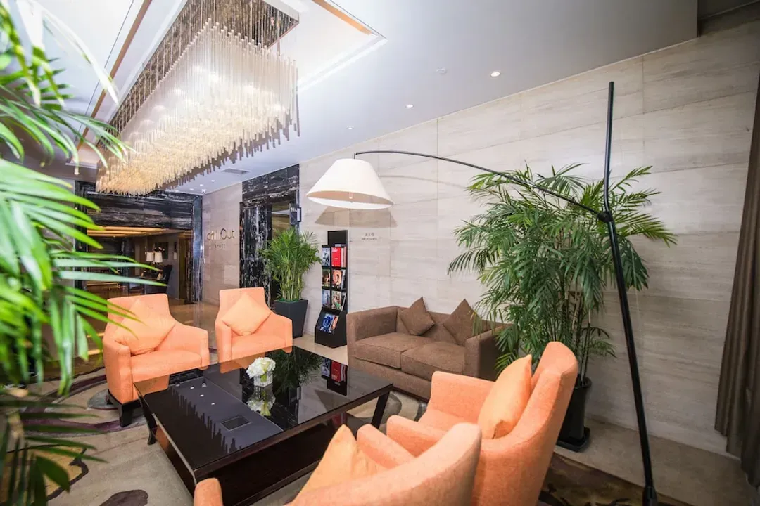 Lobby sitting area