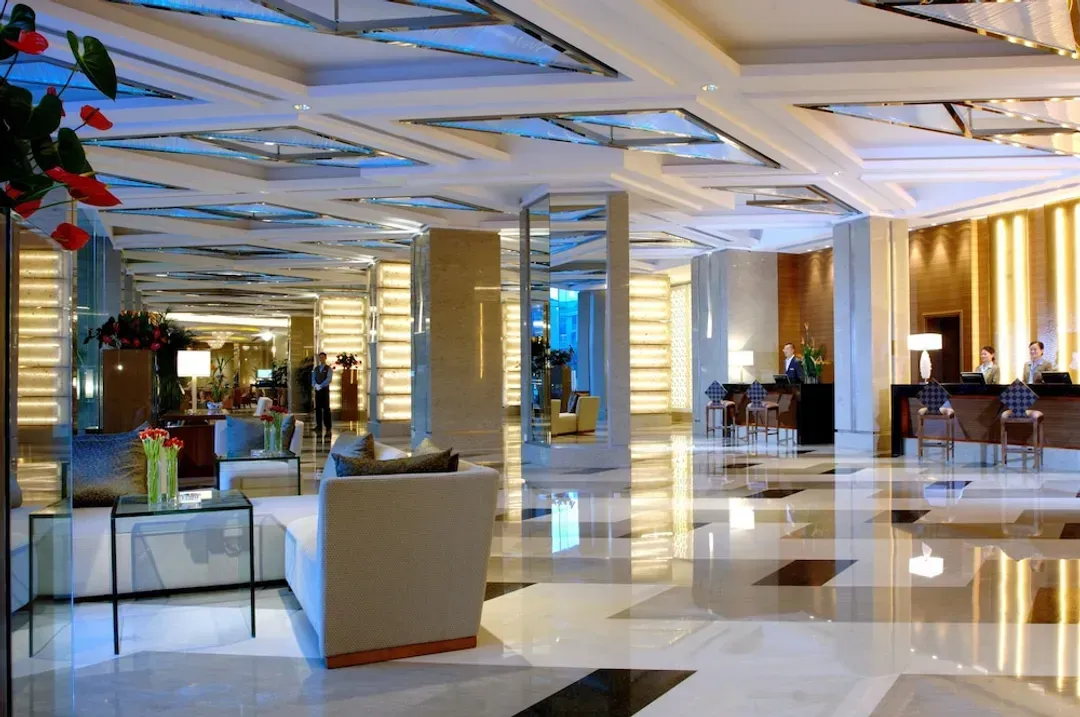 Lobby sitting area