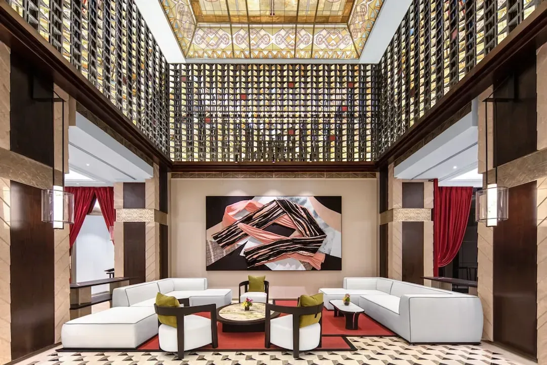 Lobby sitting area