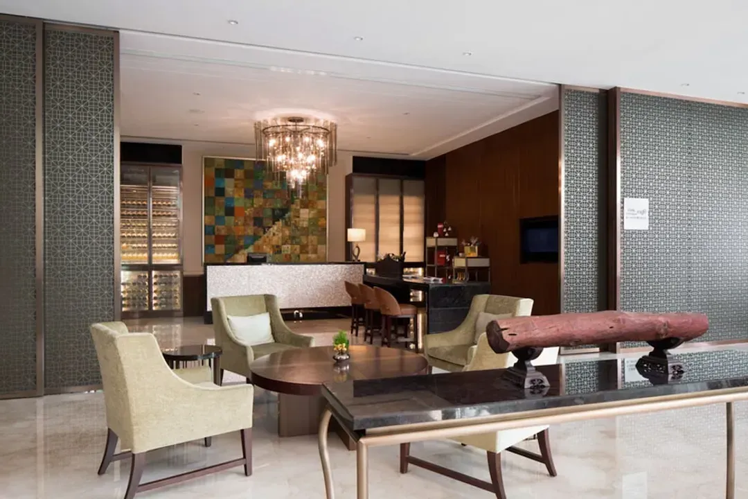 Lobby sitting area