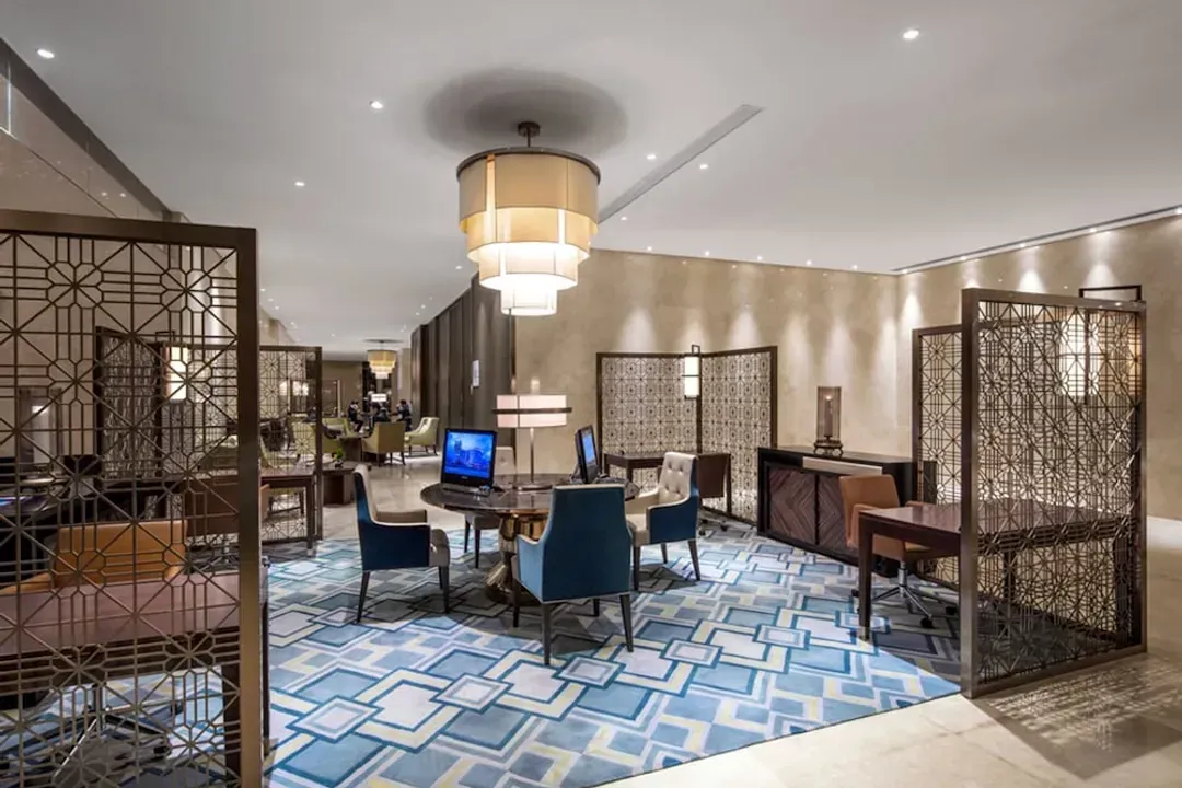 Lobby sitting area