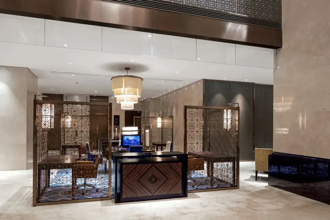 Lobby sitting area