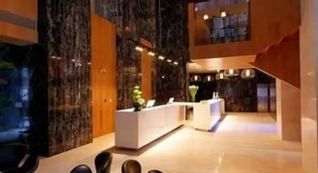 Interior entrance