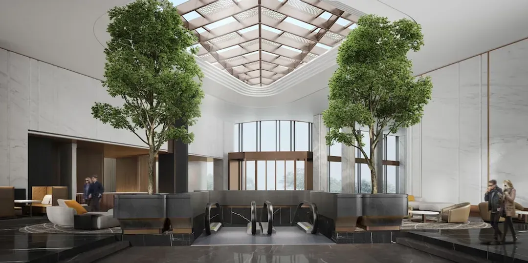 Lobby sitting area