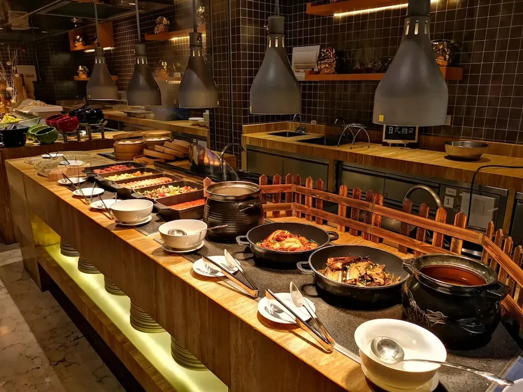Breakfast buffet